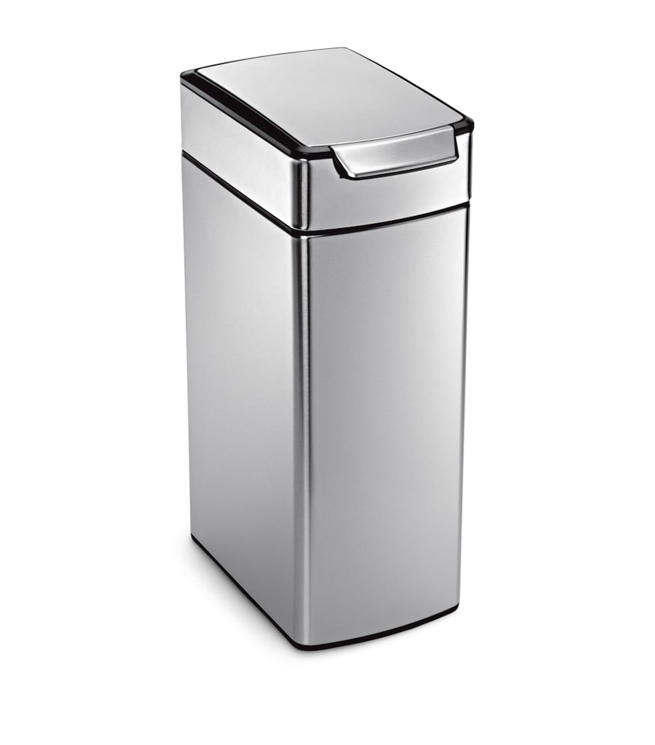 Slim Brushed Steel Pedal Bin (40L) BRUSHED Image 4