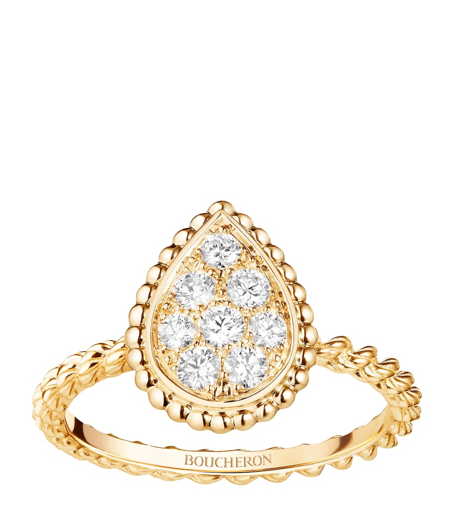 Small Yellow Gold Serpent Bohème Motif Ring YELLOW GOLD Image 1