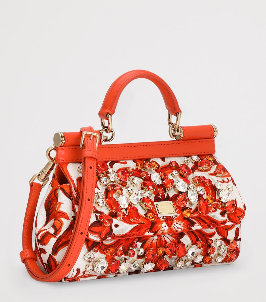 Dolce&Gabbana Majolica My Sicily Top-Handle Bag Maiolica Ora Image 2
