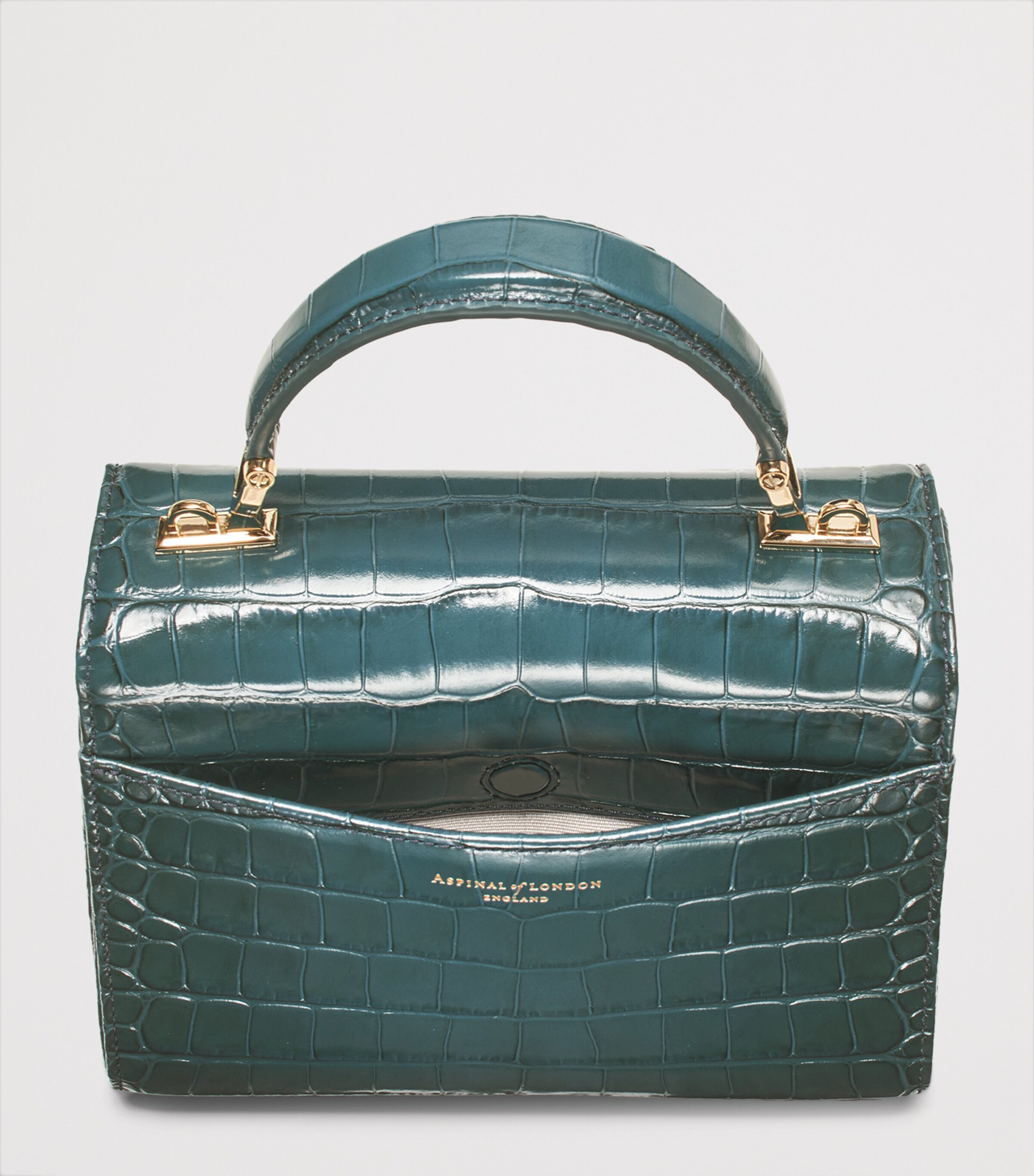 Midi Mayfair Top-Handle Bag PEACOCK Image 4