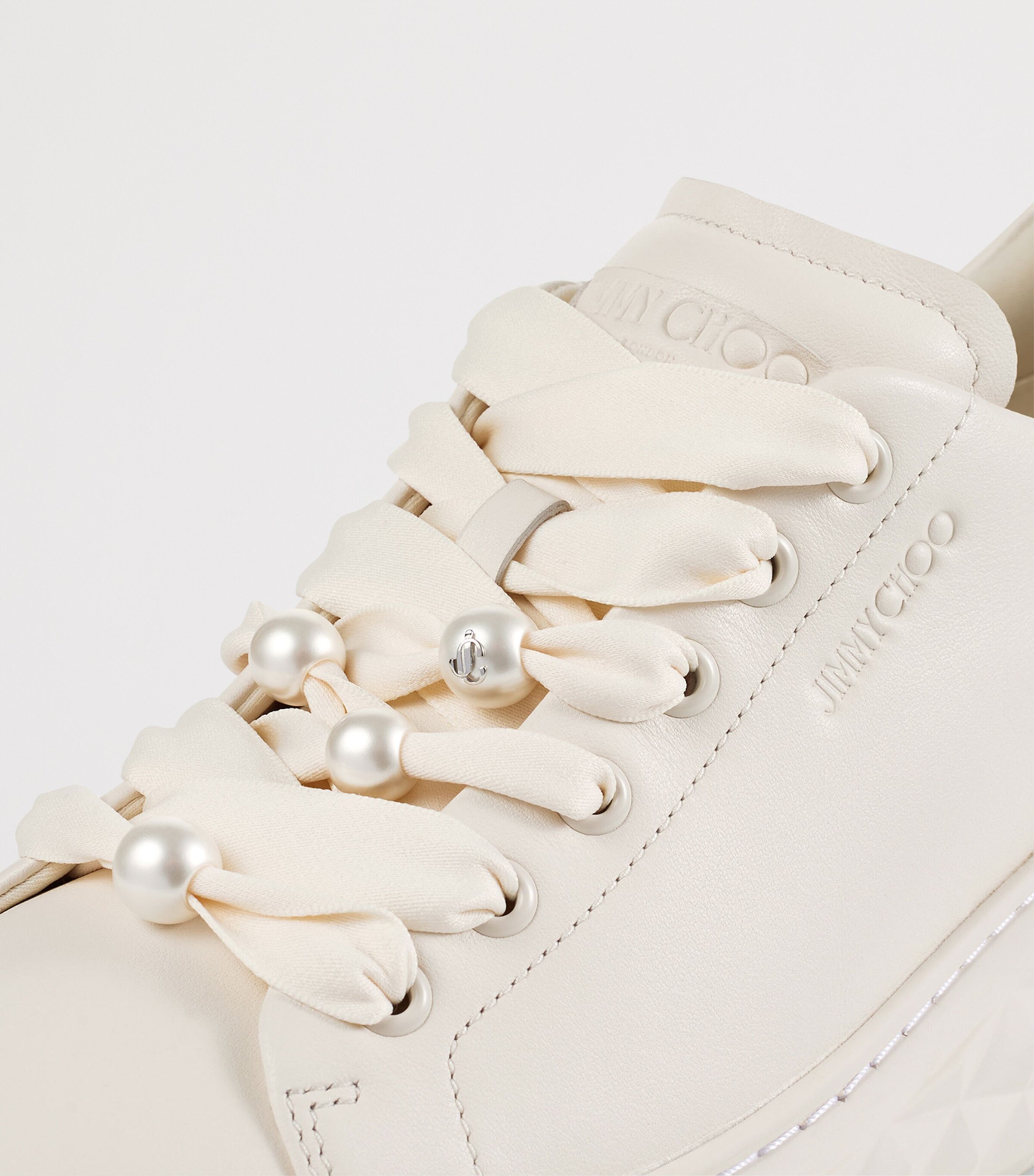Diamond Light Max Embellished Sneakers V LATTE MIX Image 5