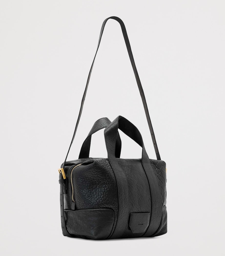 Leather Ares Cross-Body Bag BLACK Image 2