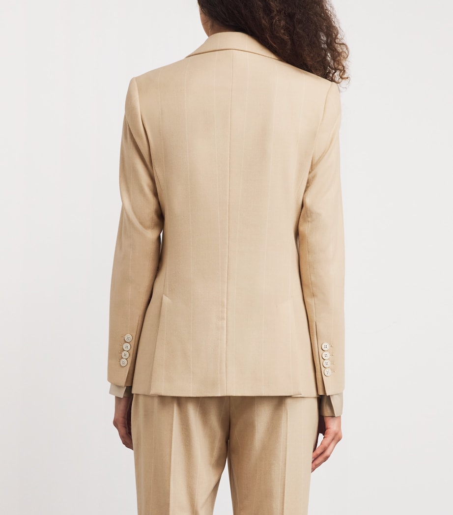 Wool Stripe Blazer SABBIA Image 4