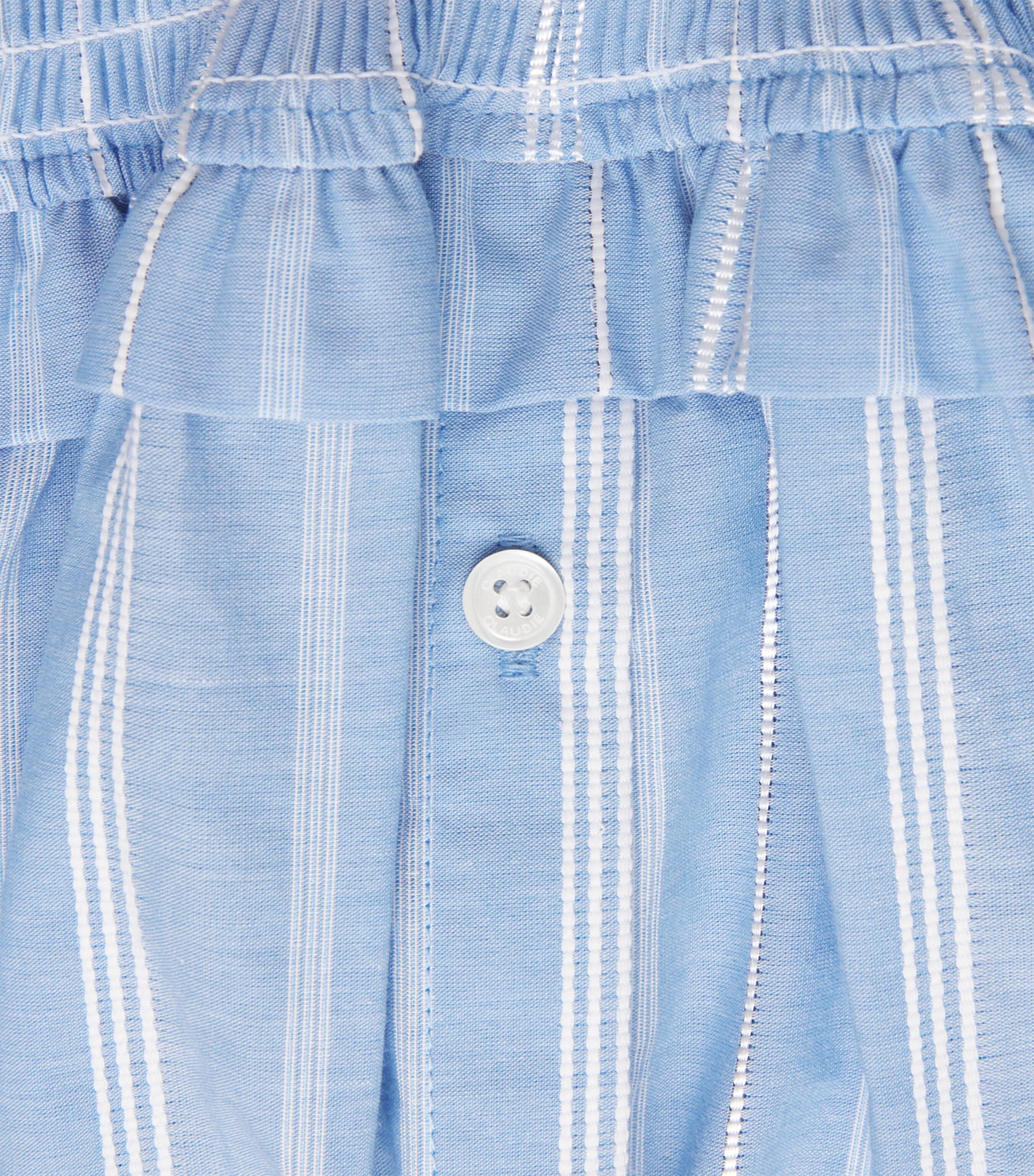 Claudie Pierlot Womens Stripe Wrap Midi Dress Dual Color Image 6