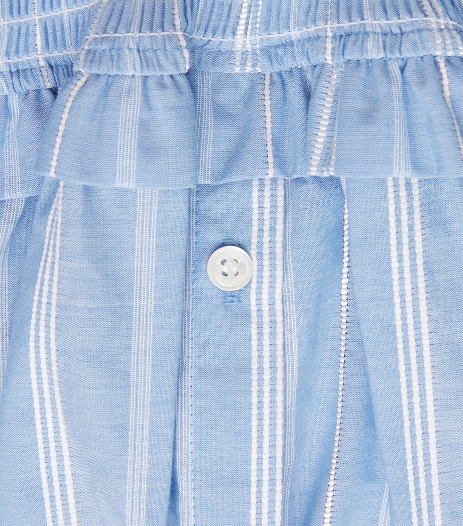 Claudie Pierlot Womens Stripe Wrap Midi Dress Dual Color Image 6