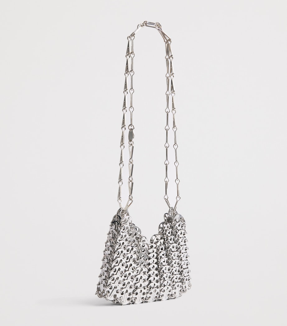 Rabanne Chainmail Nano Bag Silver Image 3