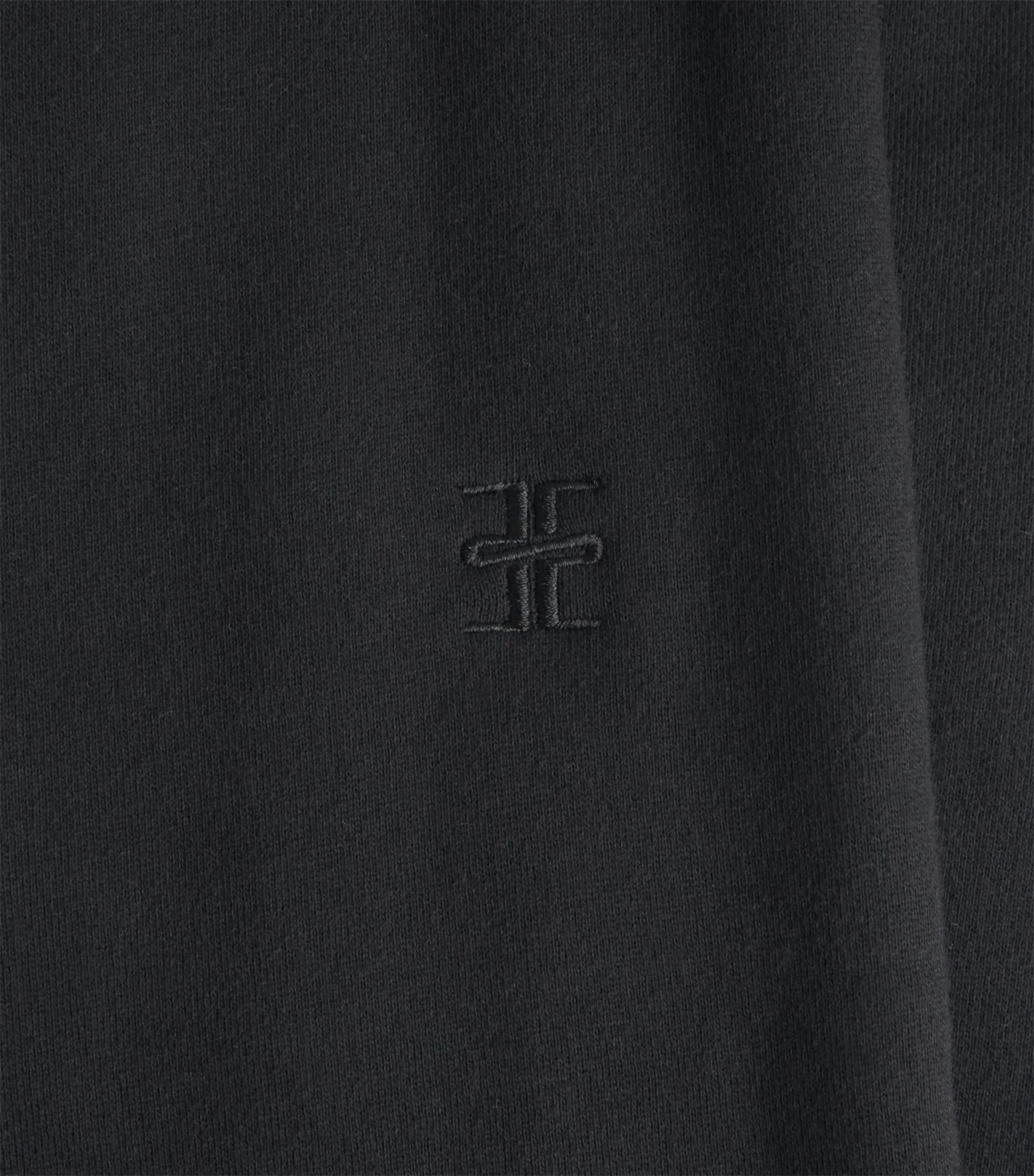 ÉTERNE Womens French Terry Sweatpants Black Image 6