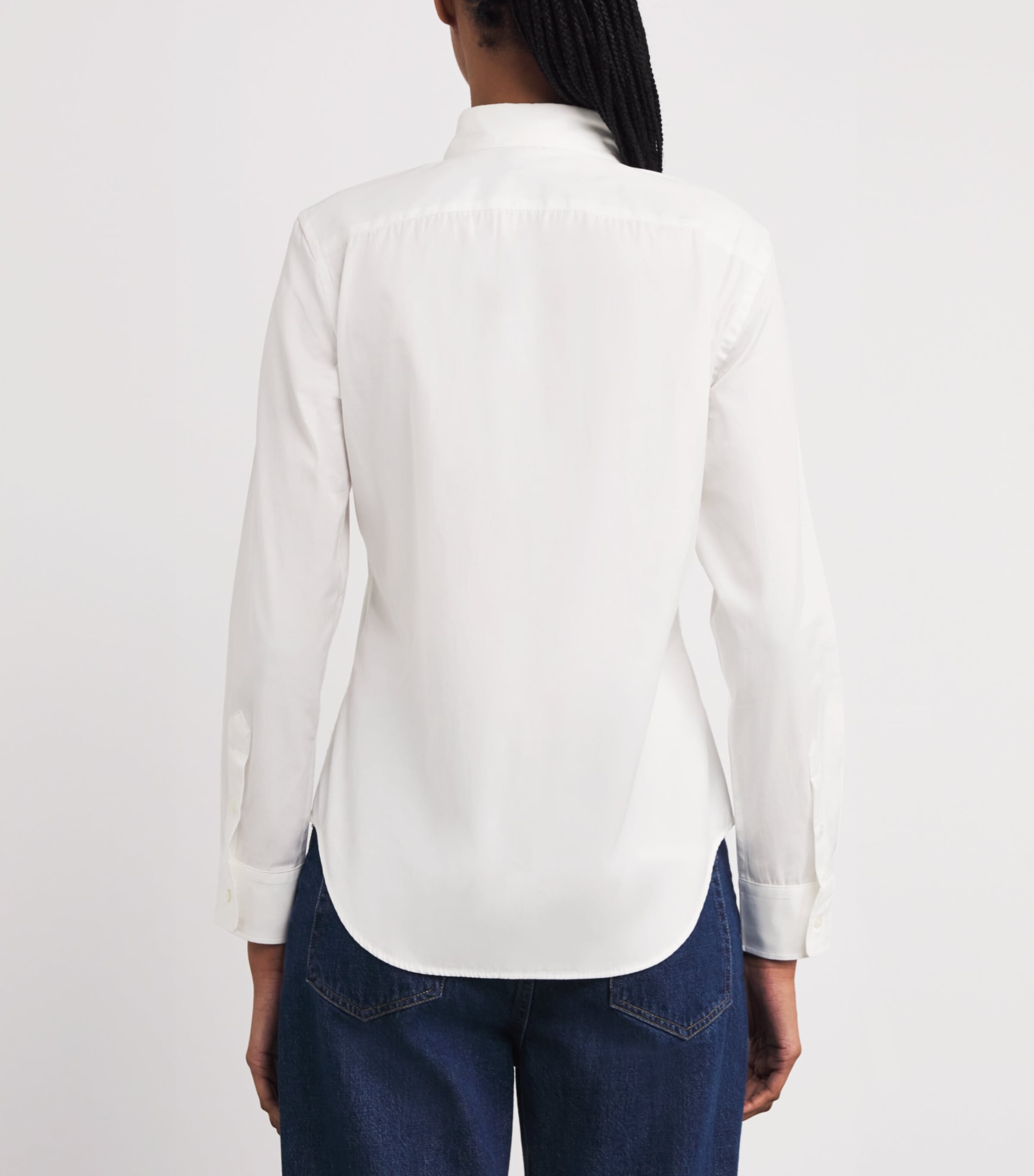 Polo Pony Long-Sleeve Shirt WHITE Image 4
