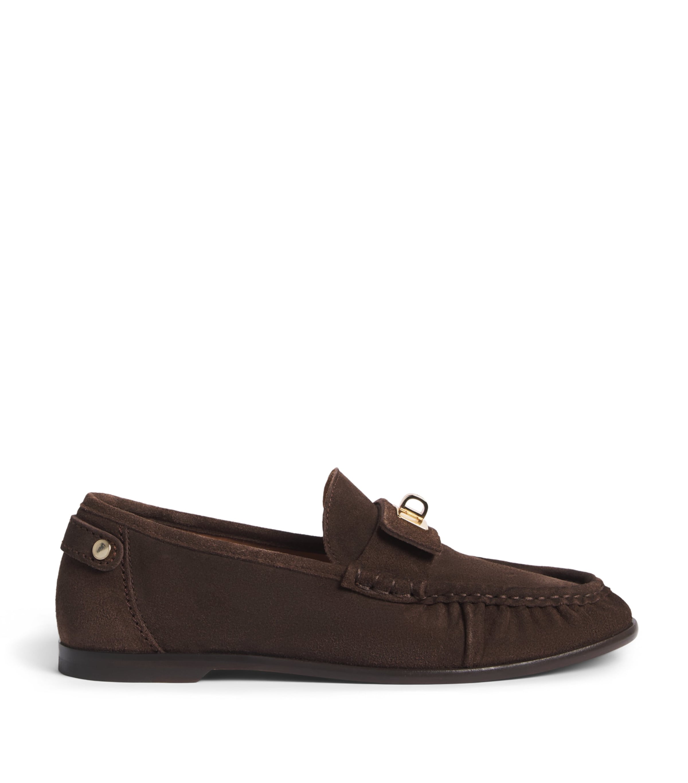 Sandro Paris Suede Loafers In Brown