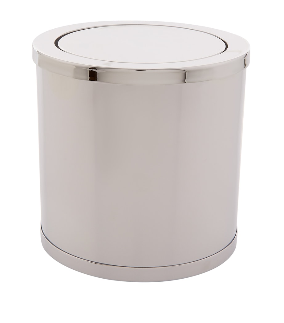 Mini Cylinder Bathroom Bin NO COLOUR Image 1