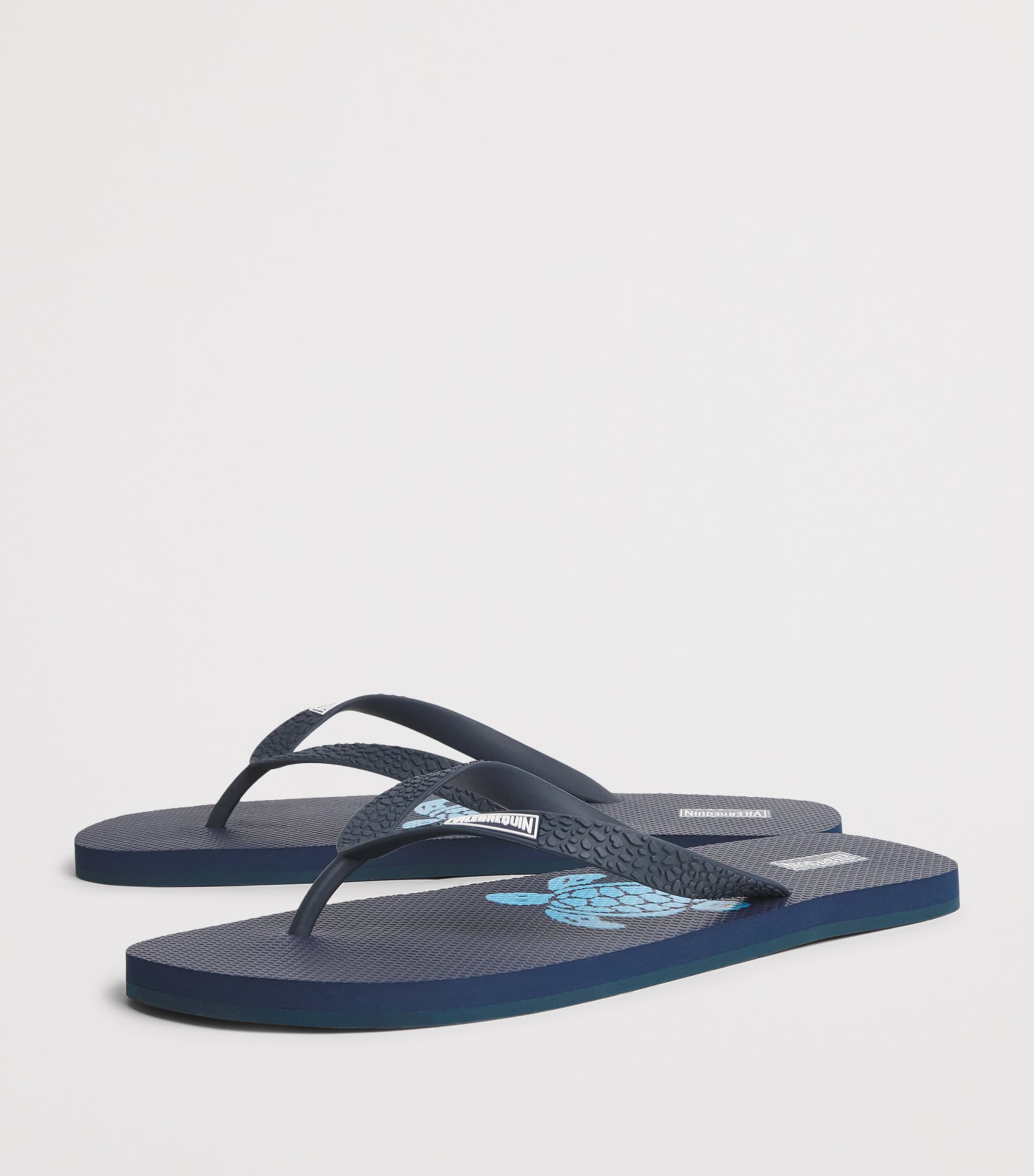 Vilebrequin Turtle Flip Flops Topaze Bleue Image 3