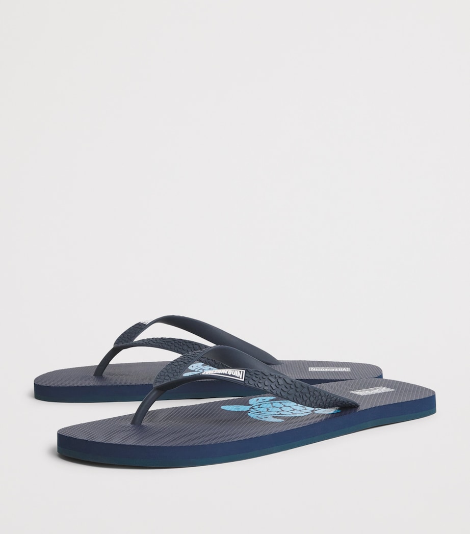 Vilebrequin Turtle Flip Flops Topaze Bleue Image 3