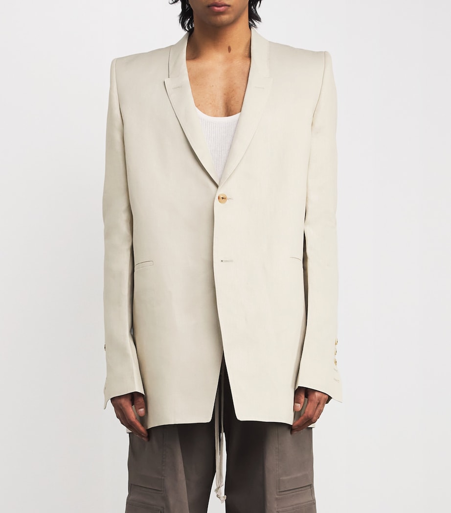 Virgin Wool Dirt Blazer 41/DINGE Image 3