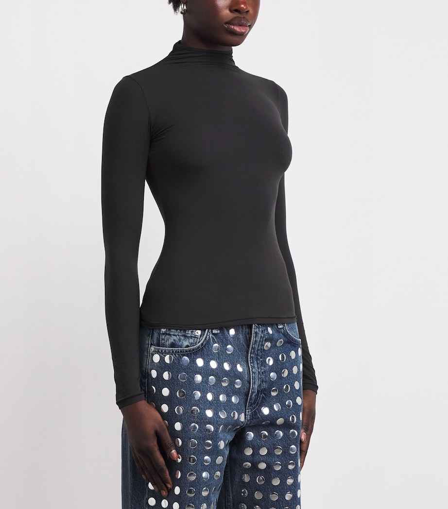 Fits Everyone Rollneck Top ONYX Image 3