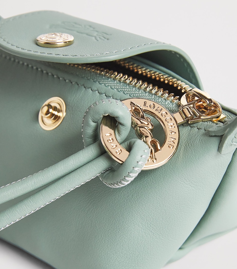 Leather Le Pliage Xtra Coin Purse 282 CELADON Image 5