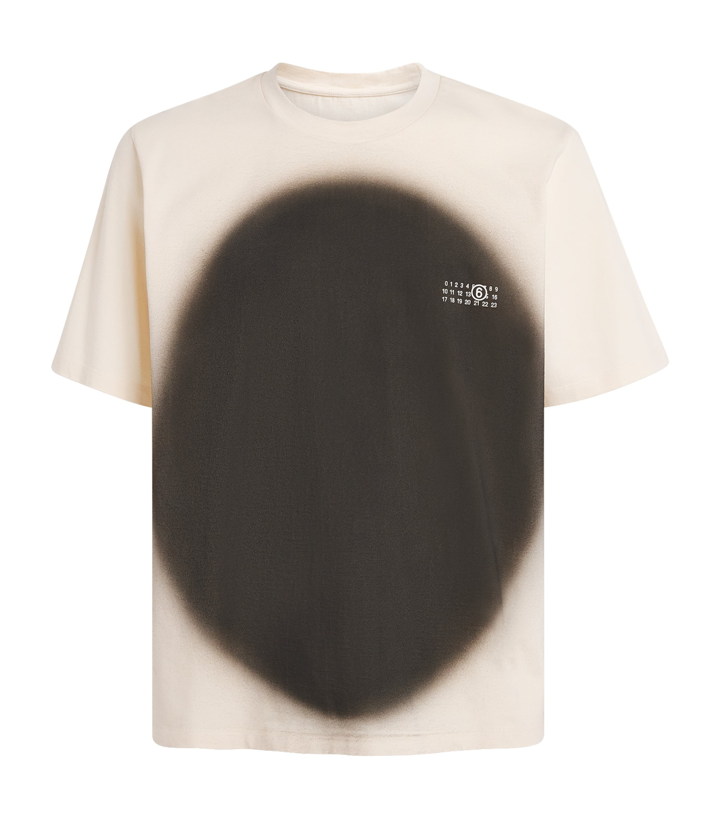 MM6 Maison Margiela Mens Blur Print T-Shirt Image 1