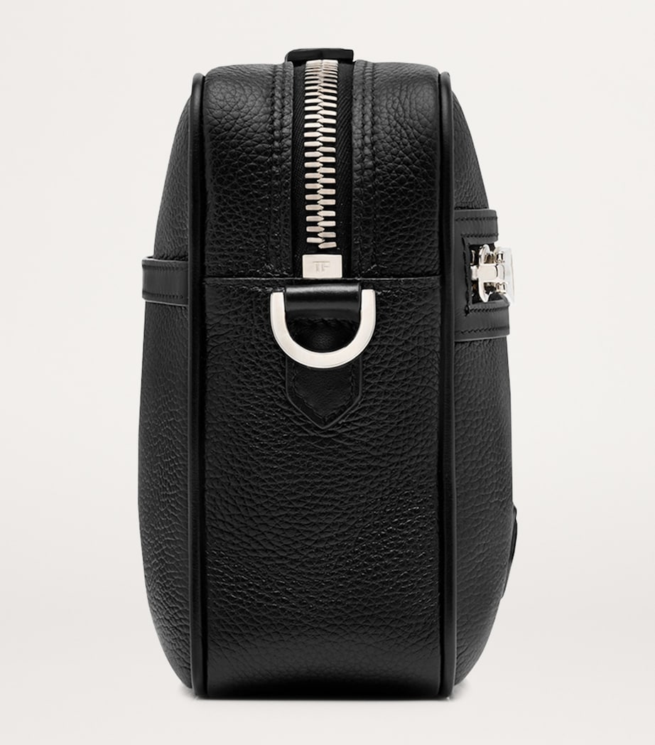 Medium Leather Traveller Messenger Bag 1N001 Image 3