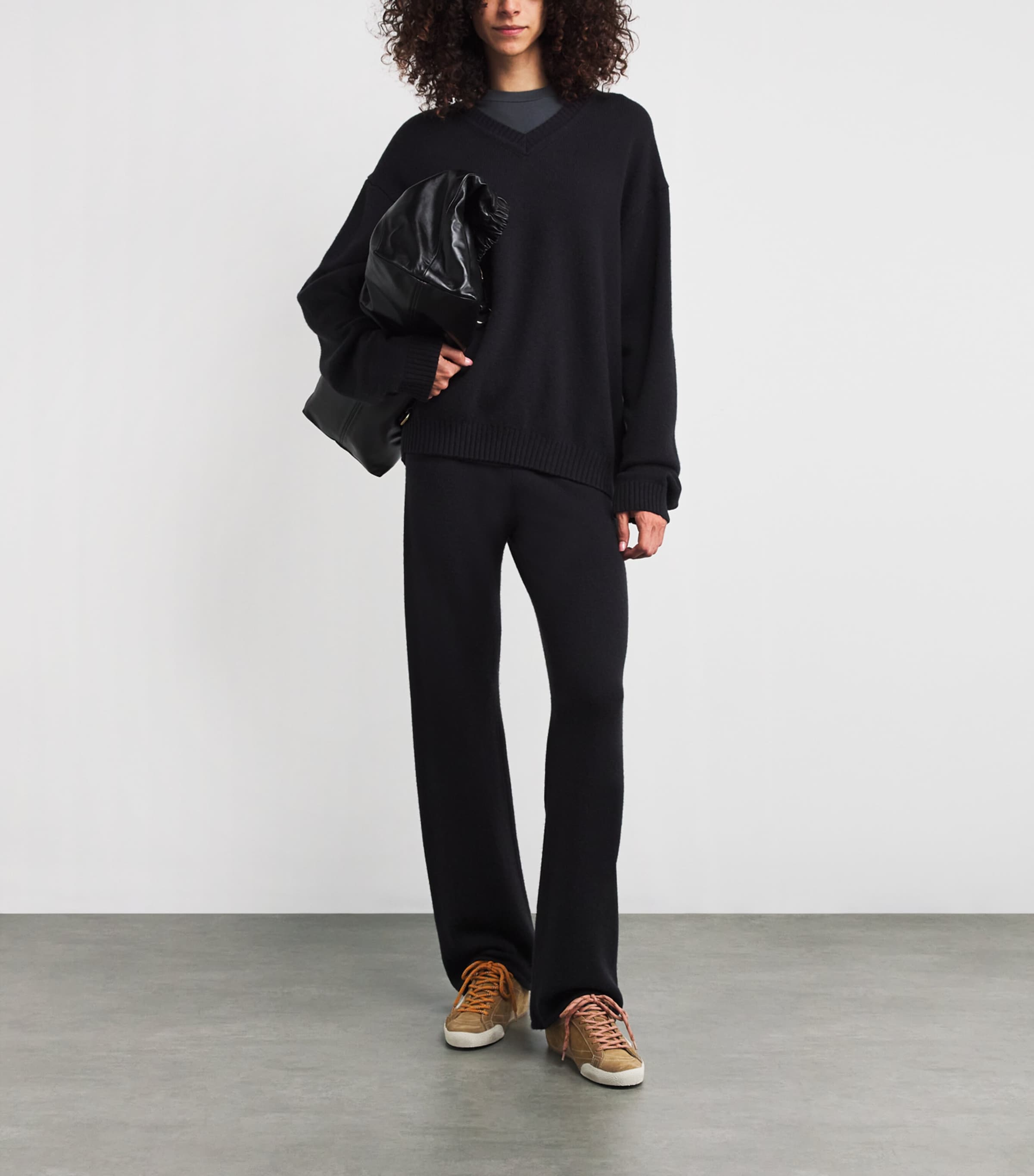 Suede-Leather True Star Sneakers BROWN/OTH Image 2