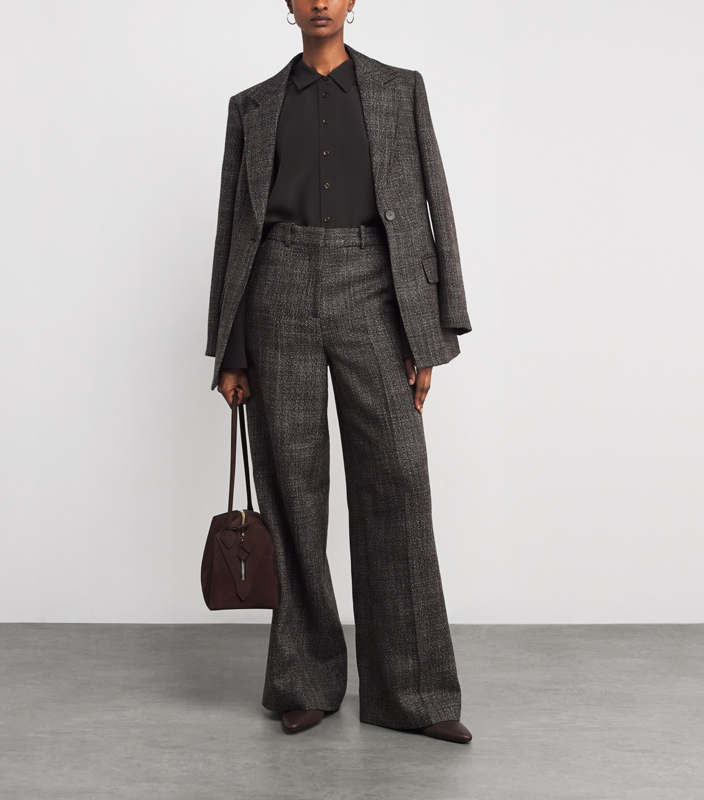 Silk Joe Shirt COCOA Image 2