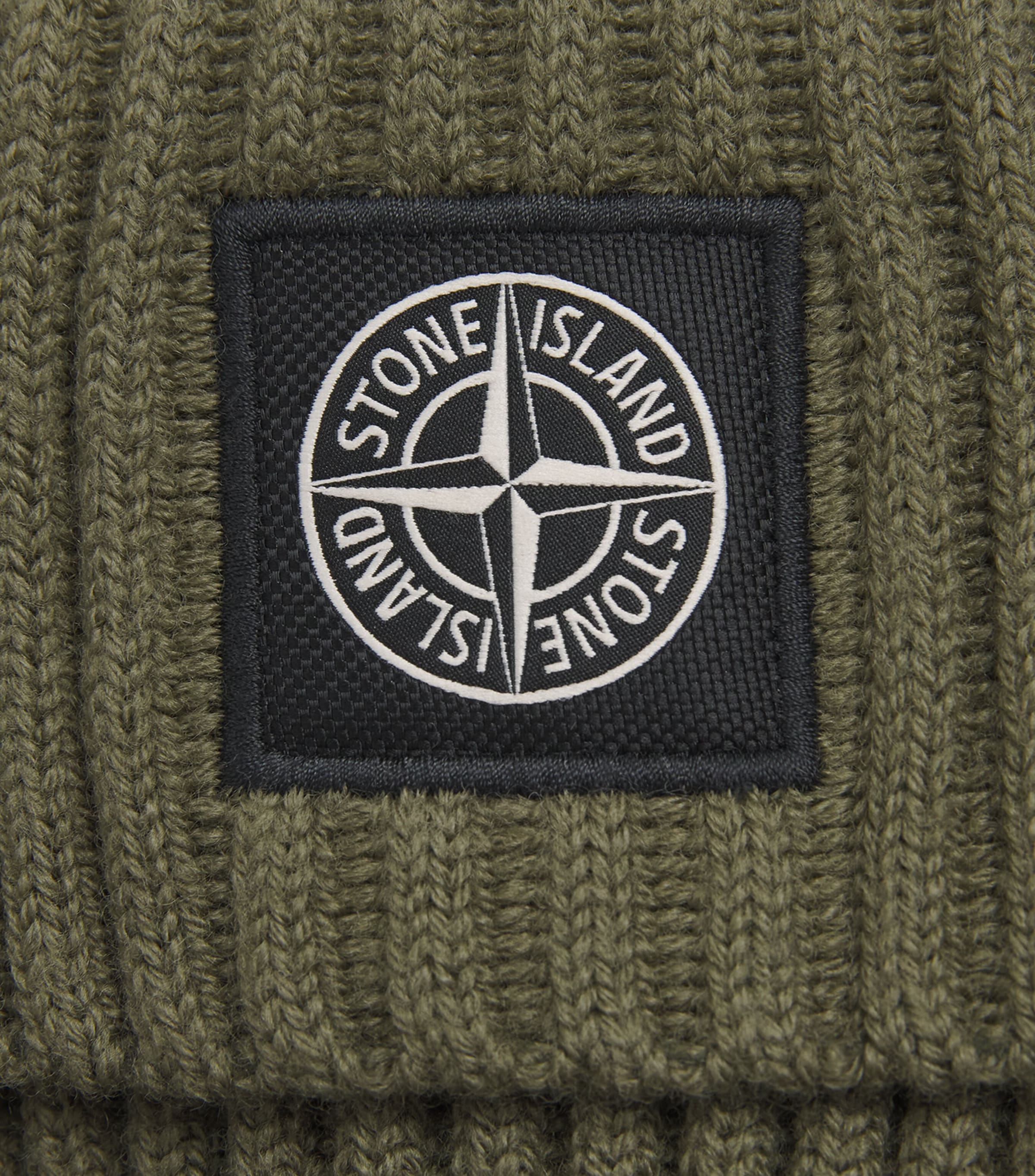 Stone Island RWS Wool Compass Beanie Image 4