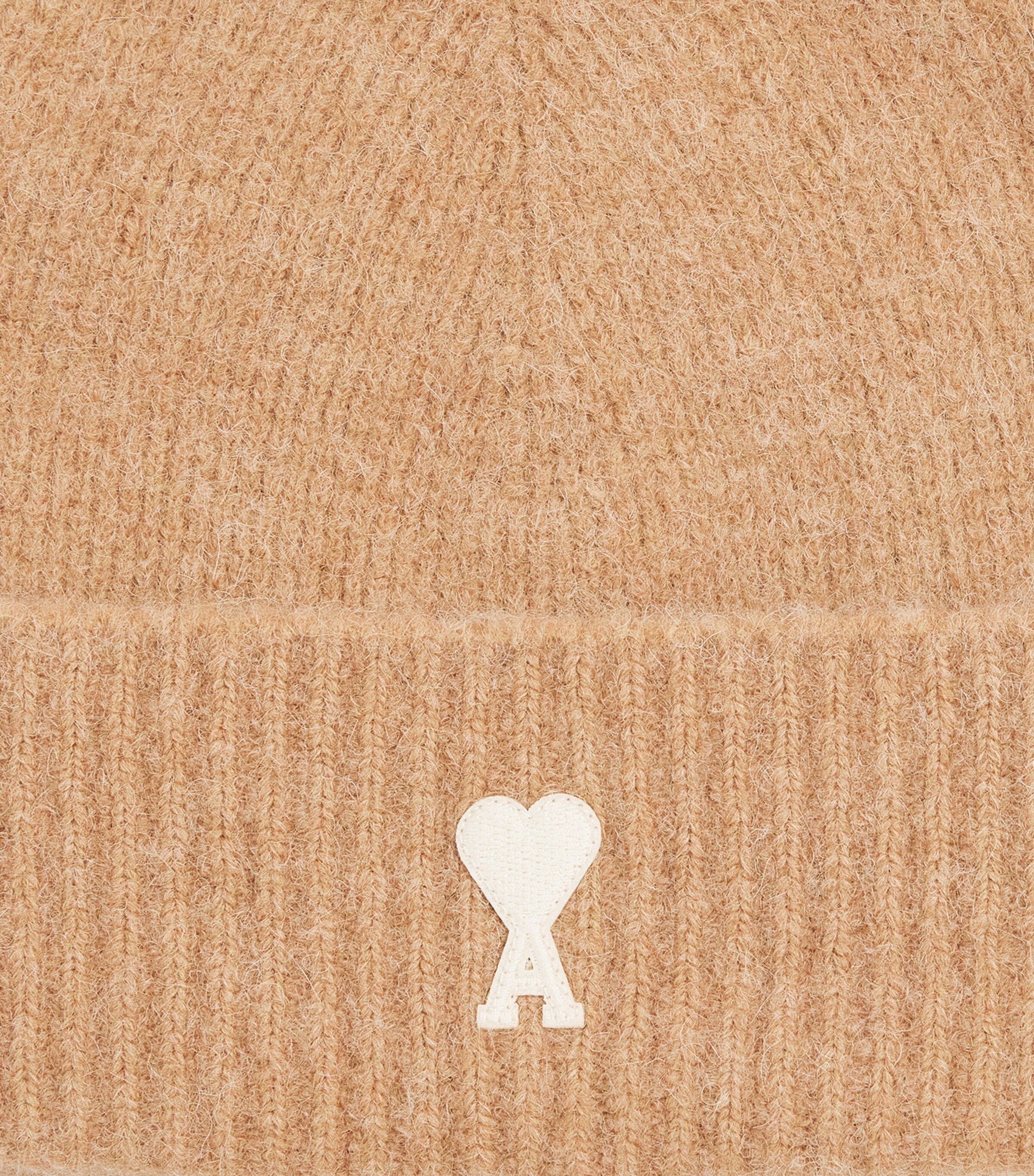 Alpaca-Blend Ami de Coeur Beanie 287 - CAMEL/ECRU Image 3