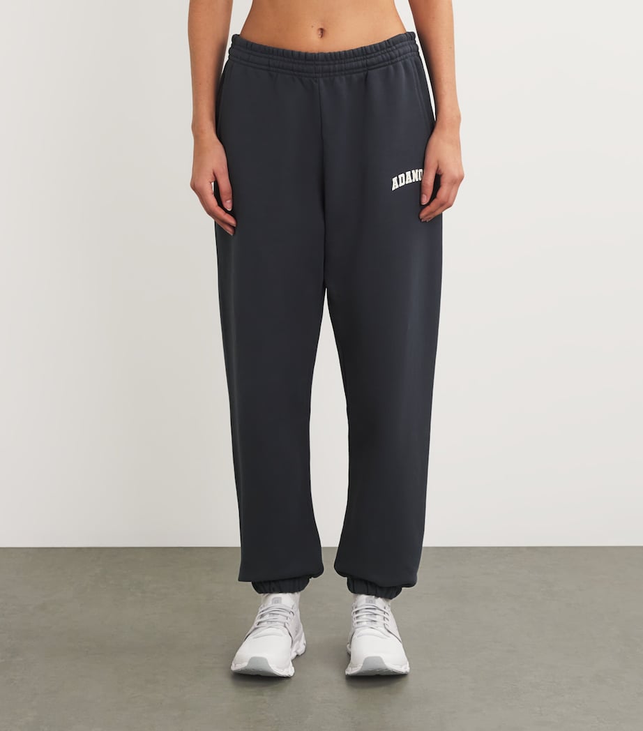 Organic Cotton Varsity Sweatpants MIDNIGHT BLUE Image 3