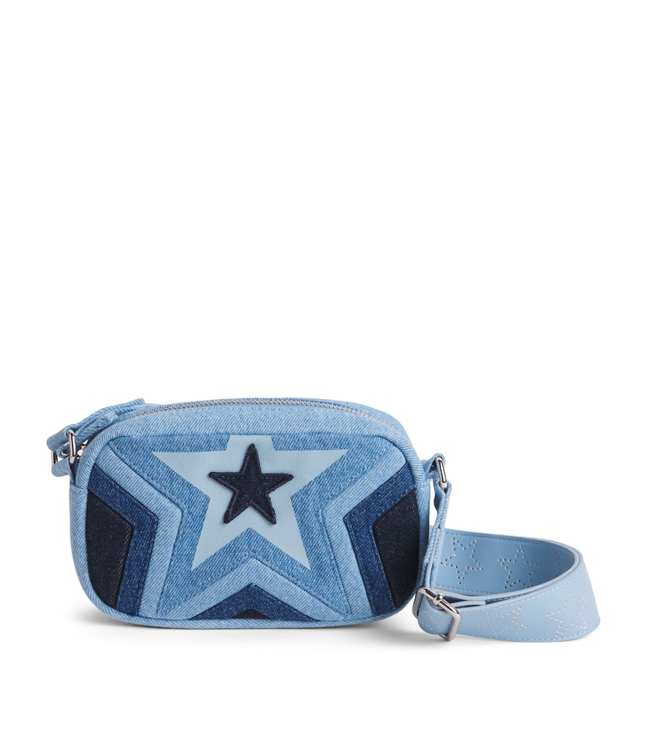 Stella McCartney Kids Denim Star Shoulder Bag Image 1