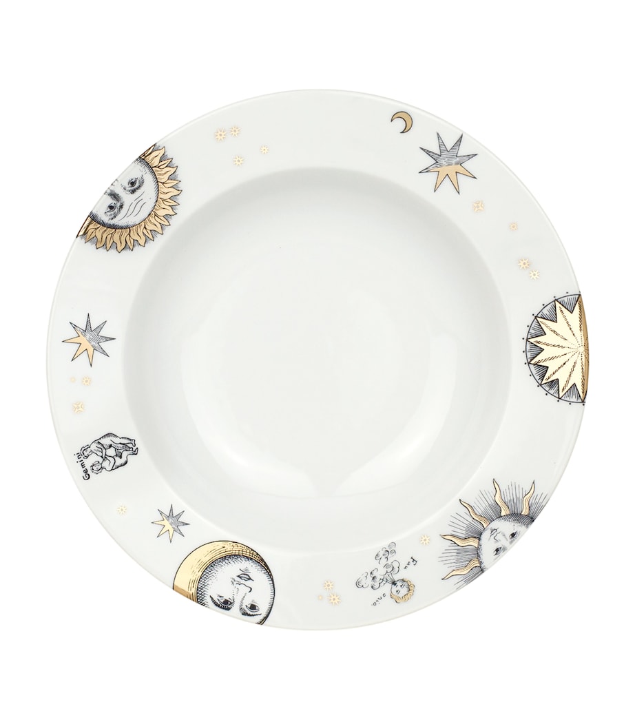 Fornasetti Set of 12 Astronomici Soup Plates (22cm) Image 3