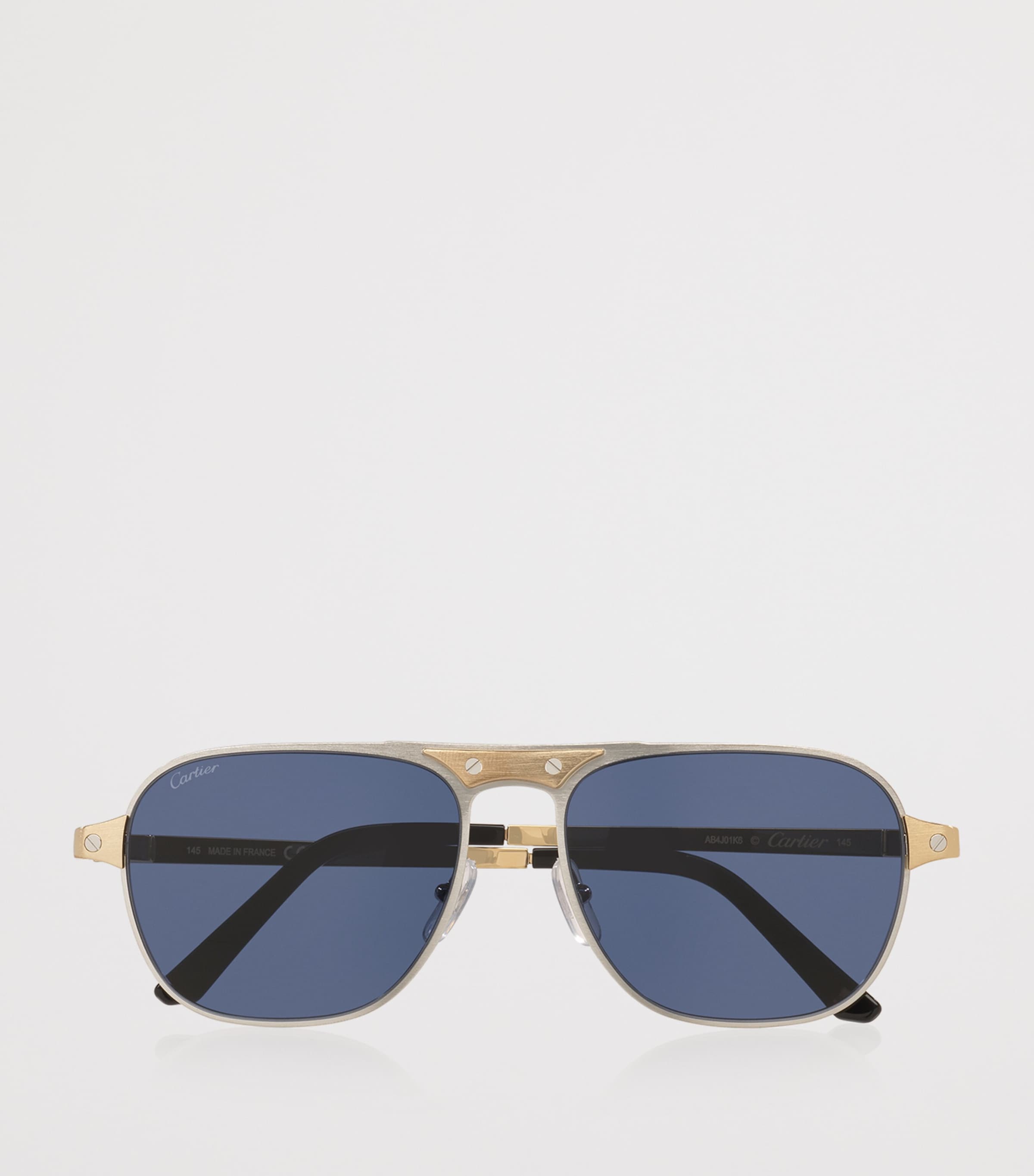 Cartier Rectangular Aviator Sunglasses Image 5