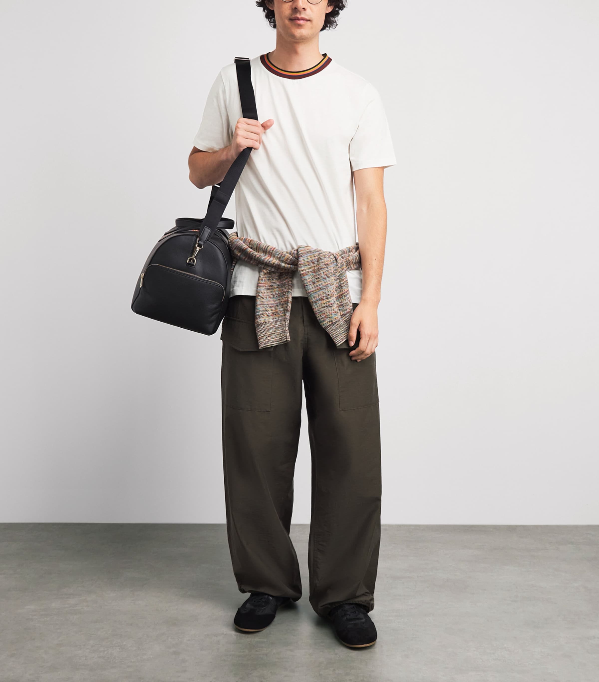 Paul Smith Mens Cotton Artistic Trim T-Shirt Image 2