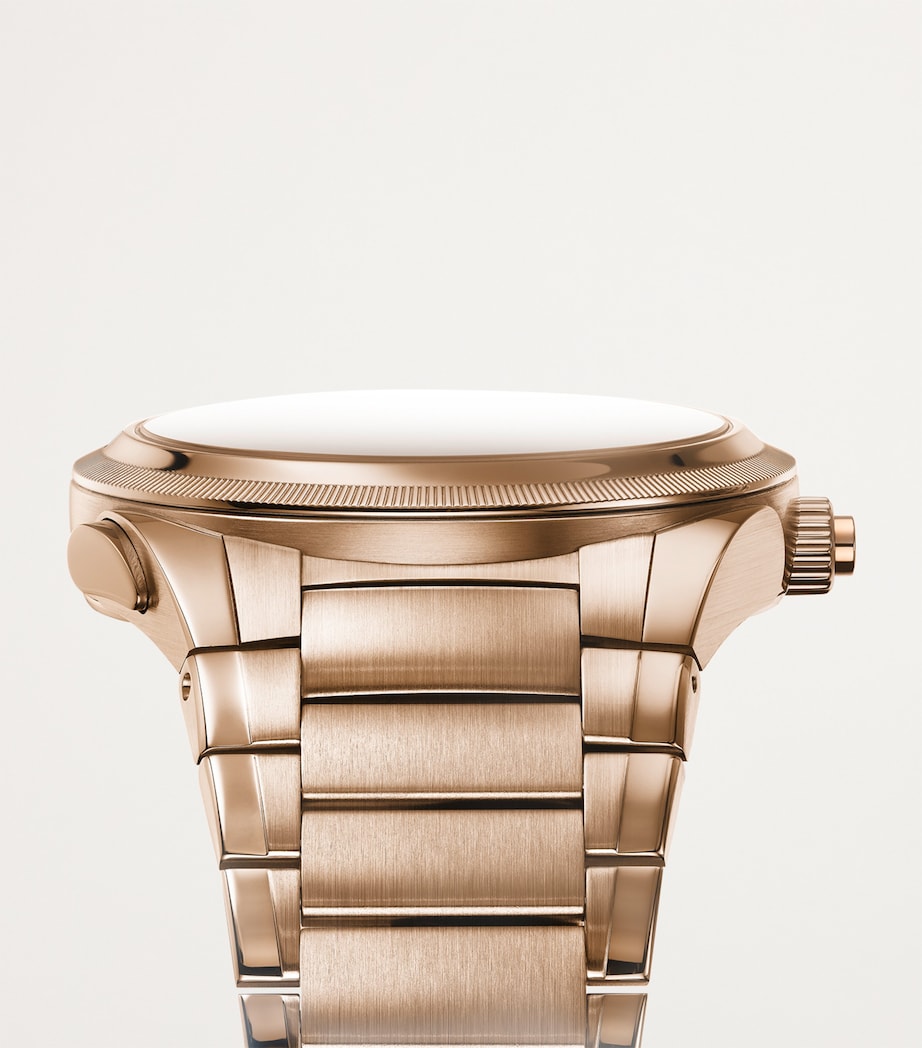 Rose Gold Tonda PF GMT Rattrapante Watch 40mm BLUE Image 3