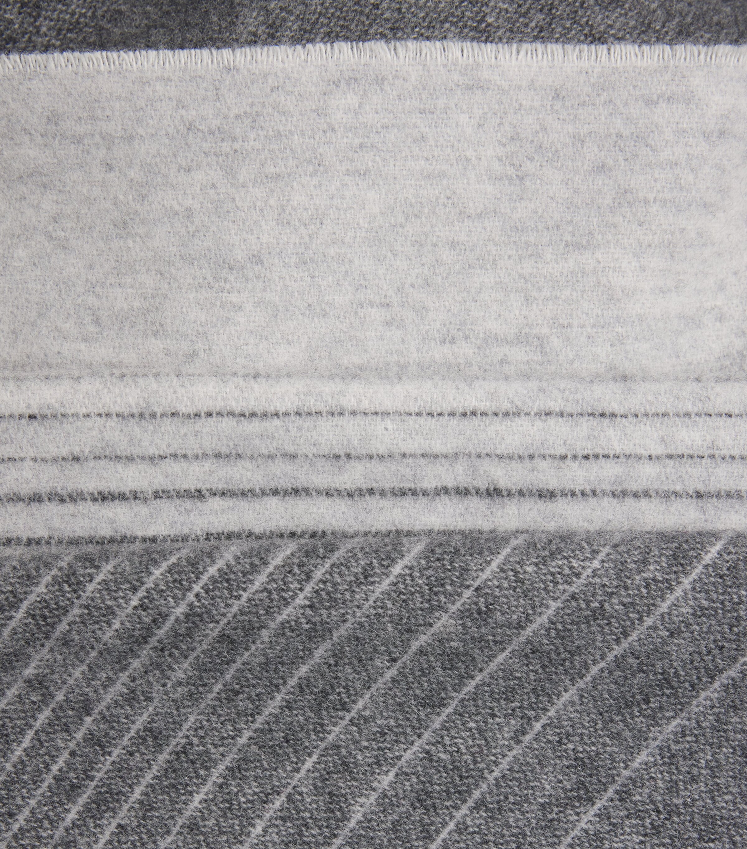 MM Wool-Blend Brenta Scarf Light Grey Image 4