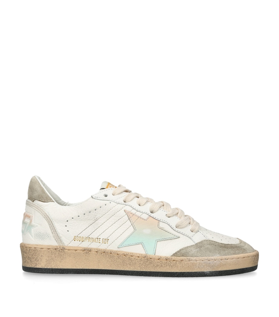 Golden Goose Leather Ballstar Low-Top Sneakers Other Image 1