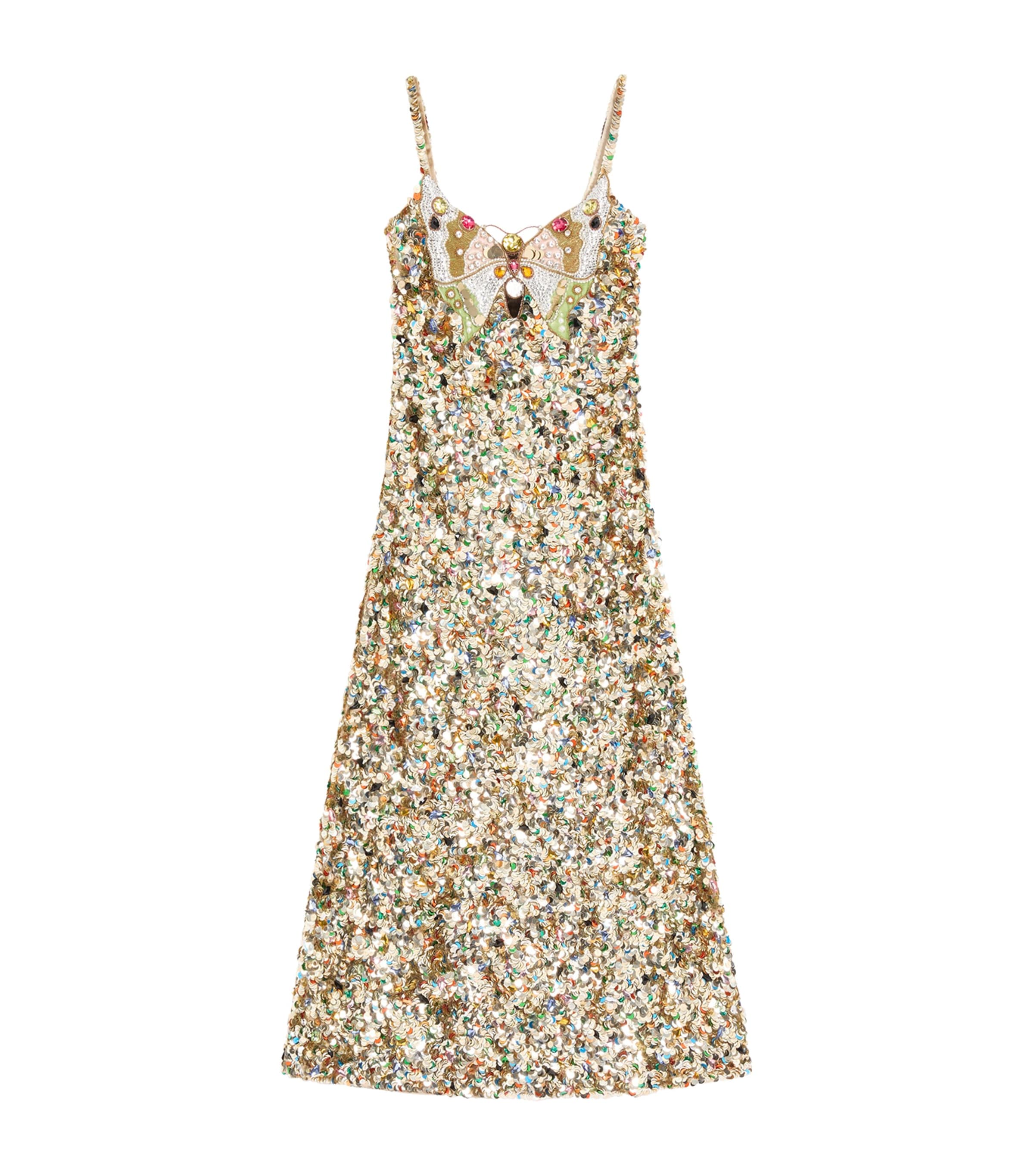 Valentino Womens Embellished Maxi Dress Image 1