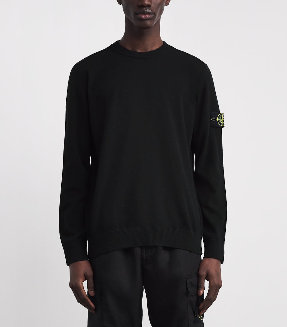 Virgin Wool Compass Sweater V0029 Image 3