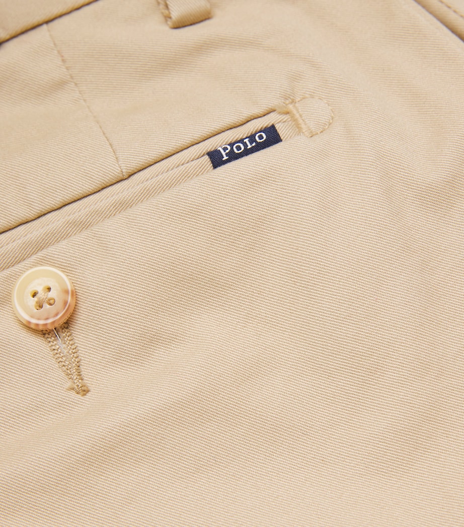 Polo Ralph Lauren Mens Stretch-Cotton Slim Chinos Classic Khaki Image 5