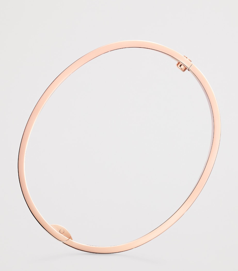 Small Rose Gold LOVE Bracelet ROSE GOLD Image 9