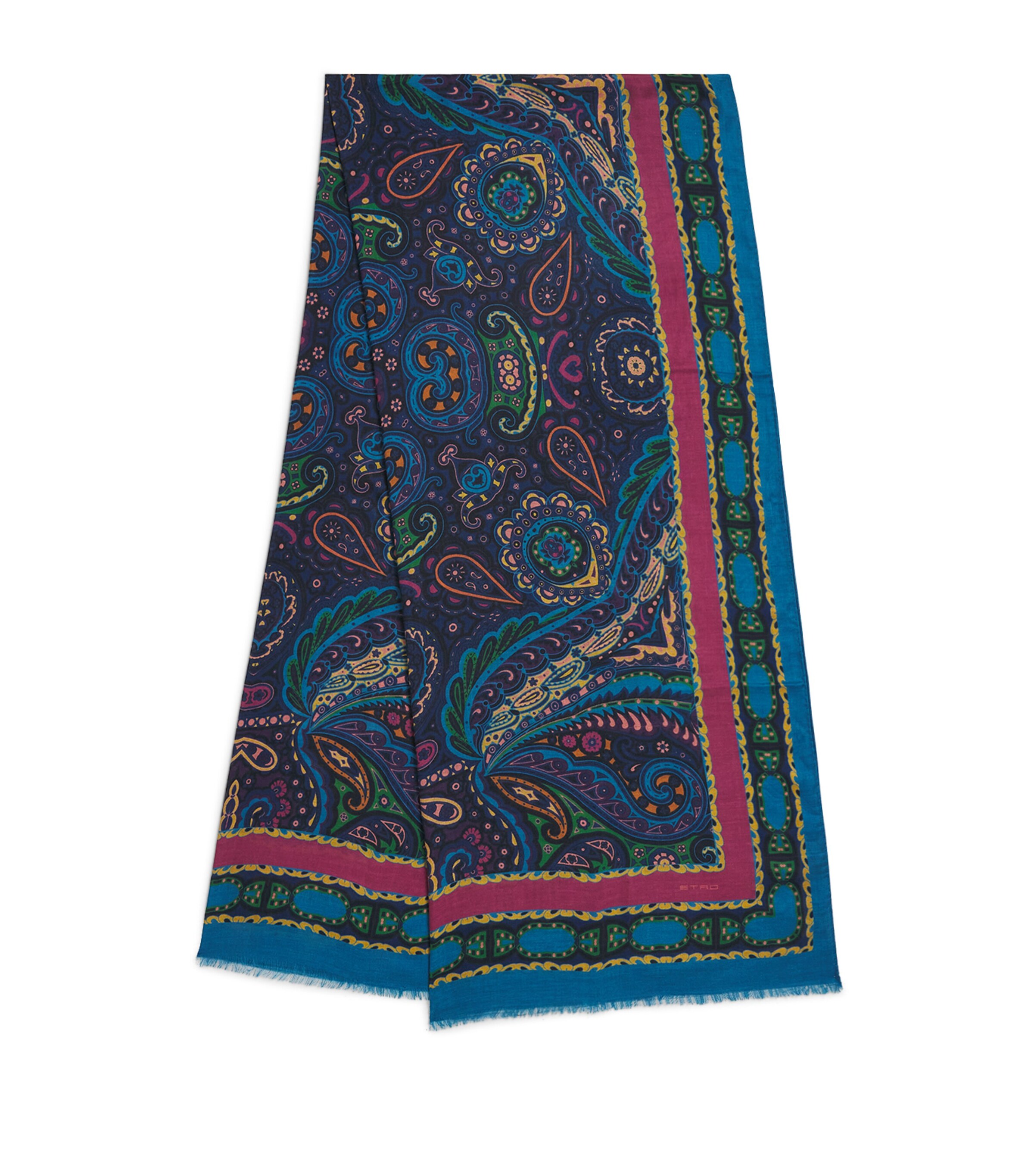 Etro Modal-Cashmere Paisley Scarf Image 1