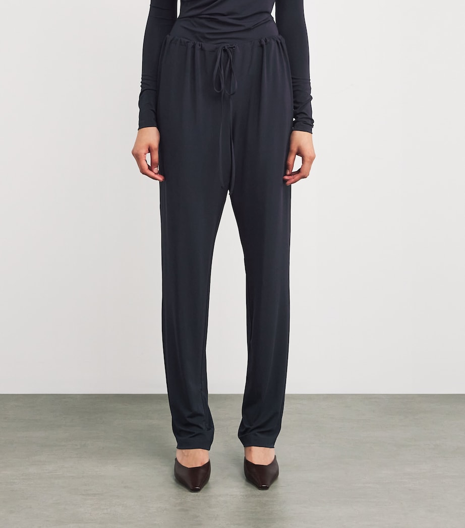 Jersey Mai Trousers NAVY Image 3