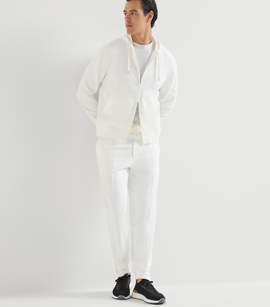 Brunello Cucinelli Cotton Knitted Sneakers Image 2