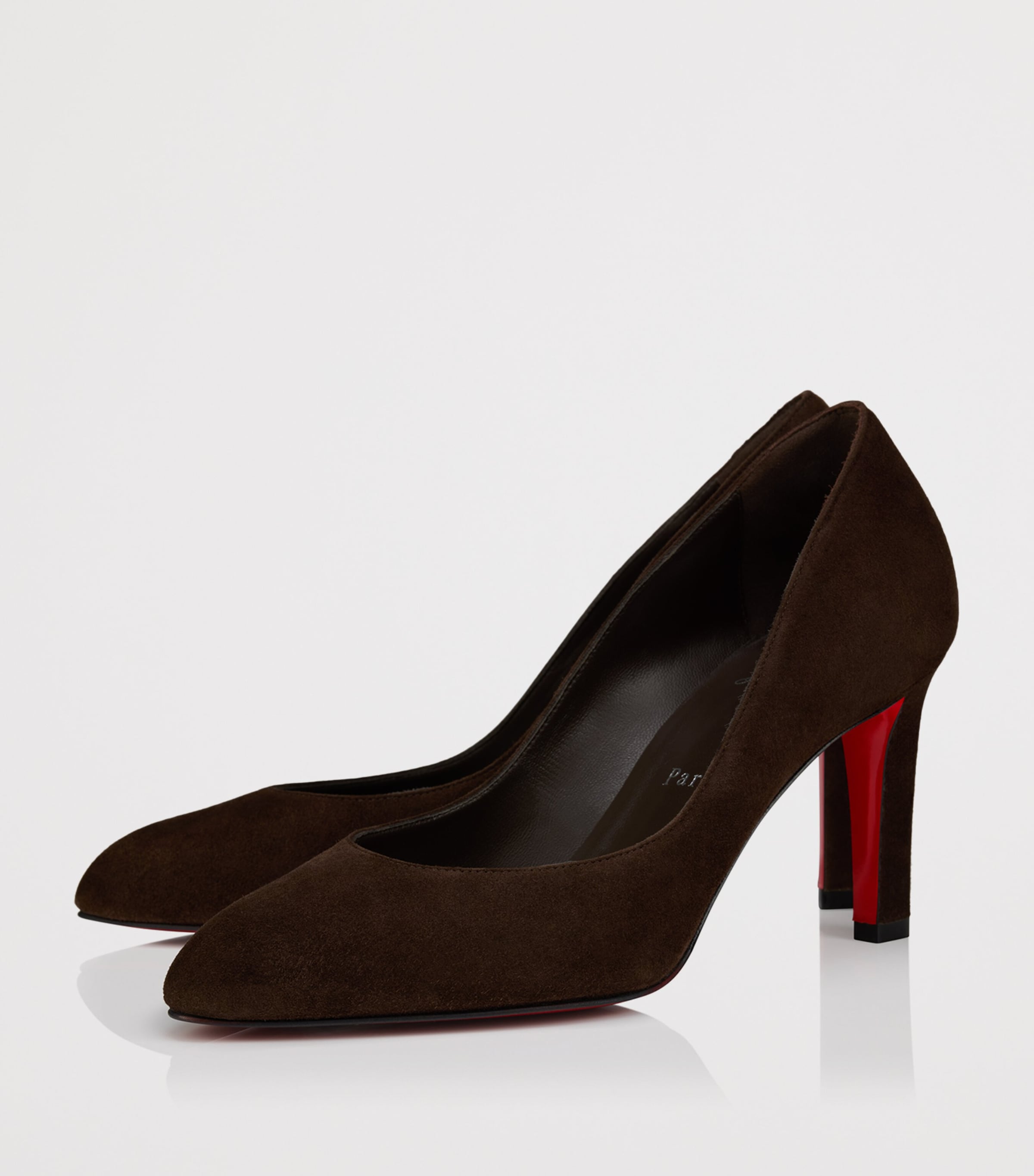 Christian Louboutin Fannylove 85 Suede Pumps Image 2