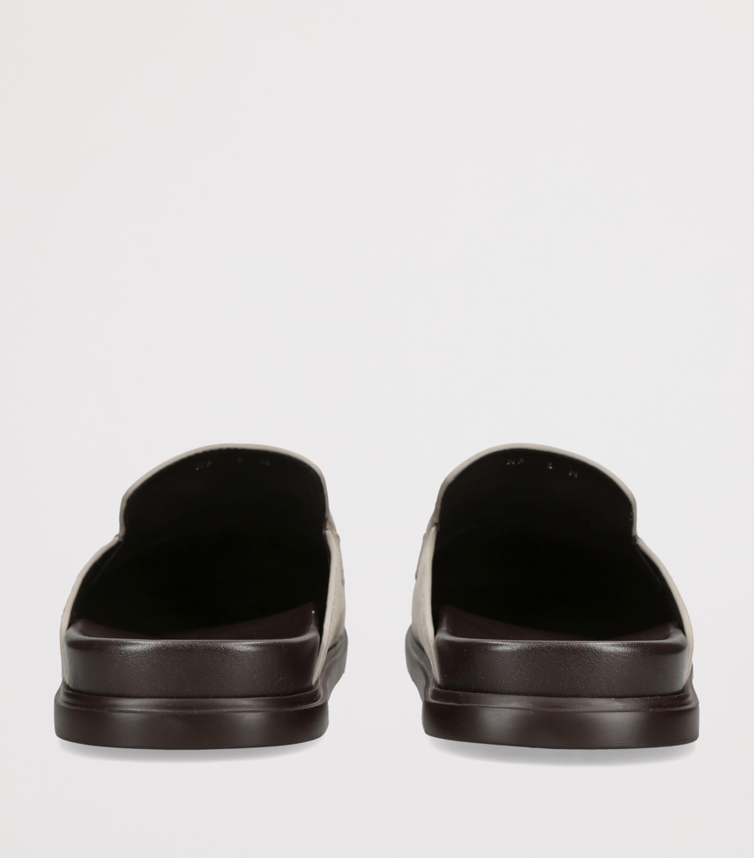 Salvatore Ferragamo Suede Santiago Mules Beige Image 4