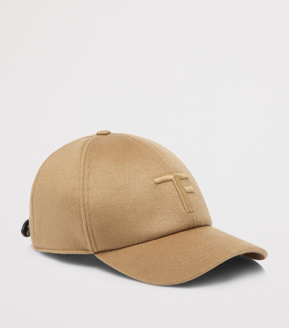 Suede Logo Baseball Cap JAQ Image 2