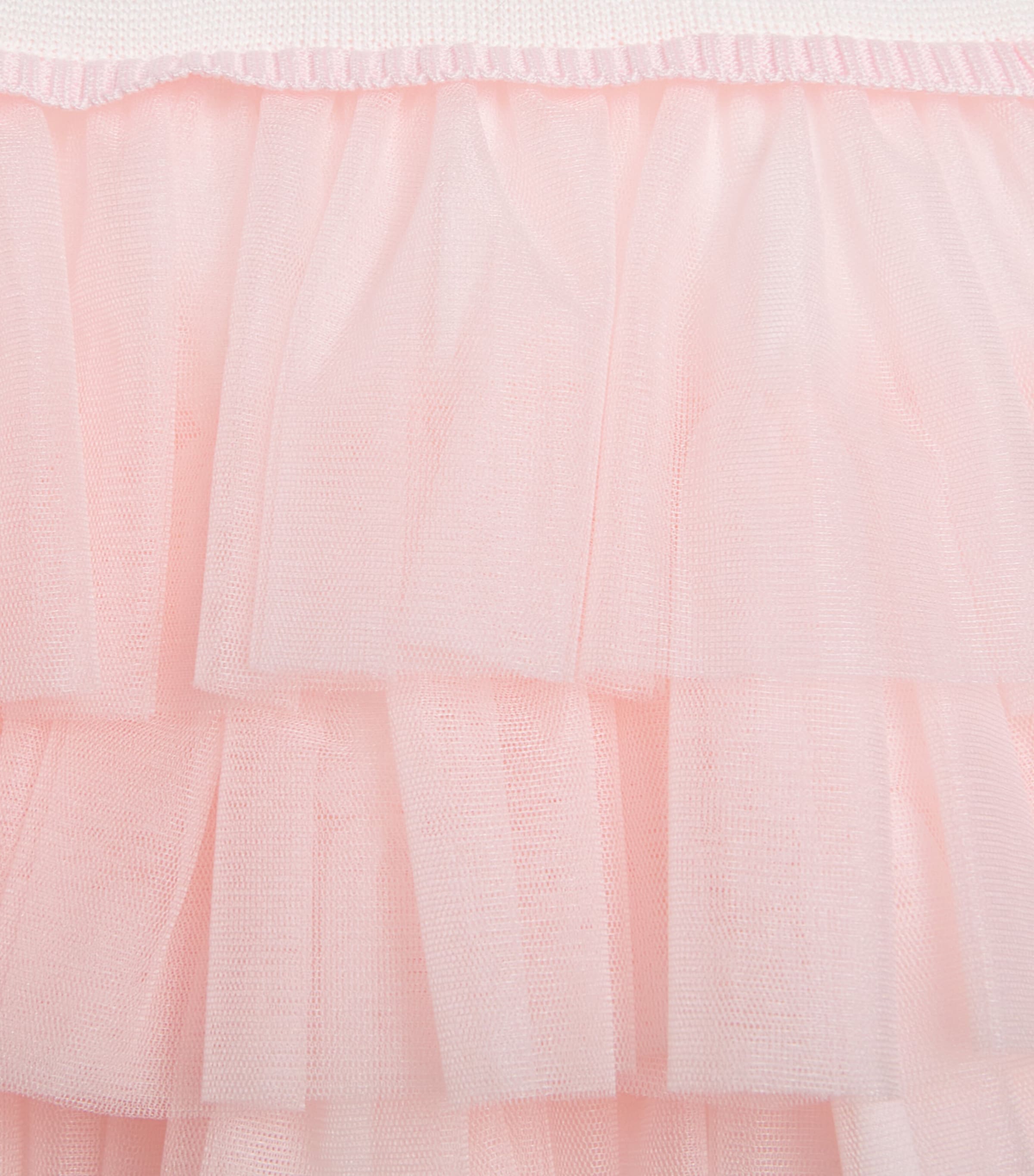 Bimbalo Tulle Maxi Dress (3-24 Months) B/rwhite/pink Image 3