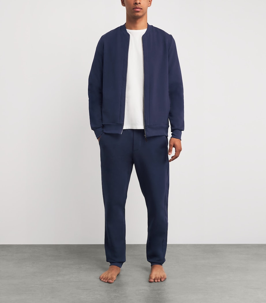 Cotton-Blend Natural Living Jacket 1610 DEEP NAVY Image 2