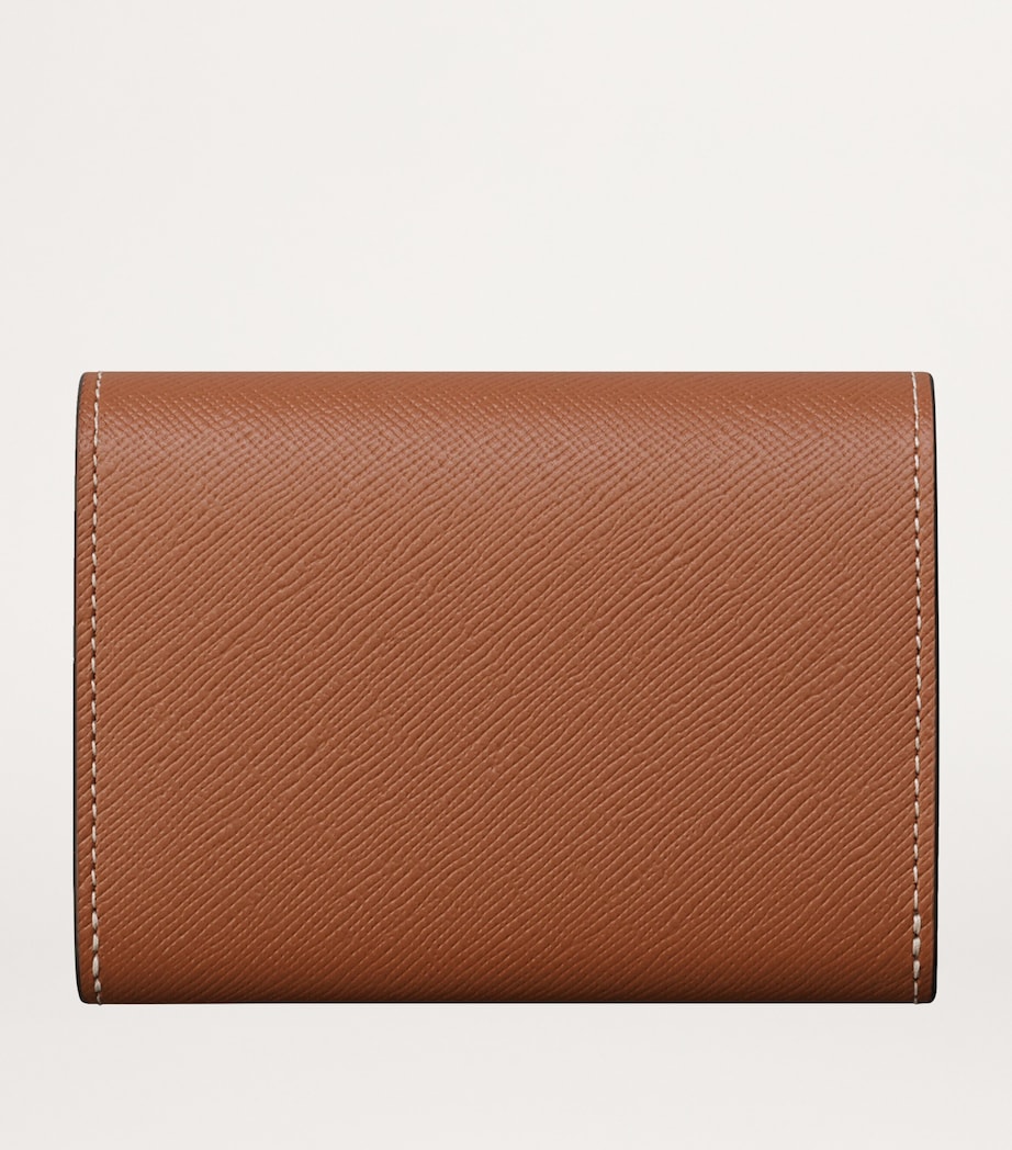 Mini Leather C de Cartier Wallet CARAMEL Image 2