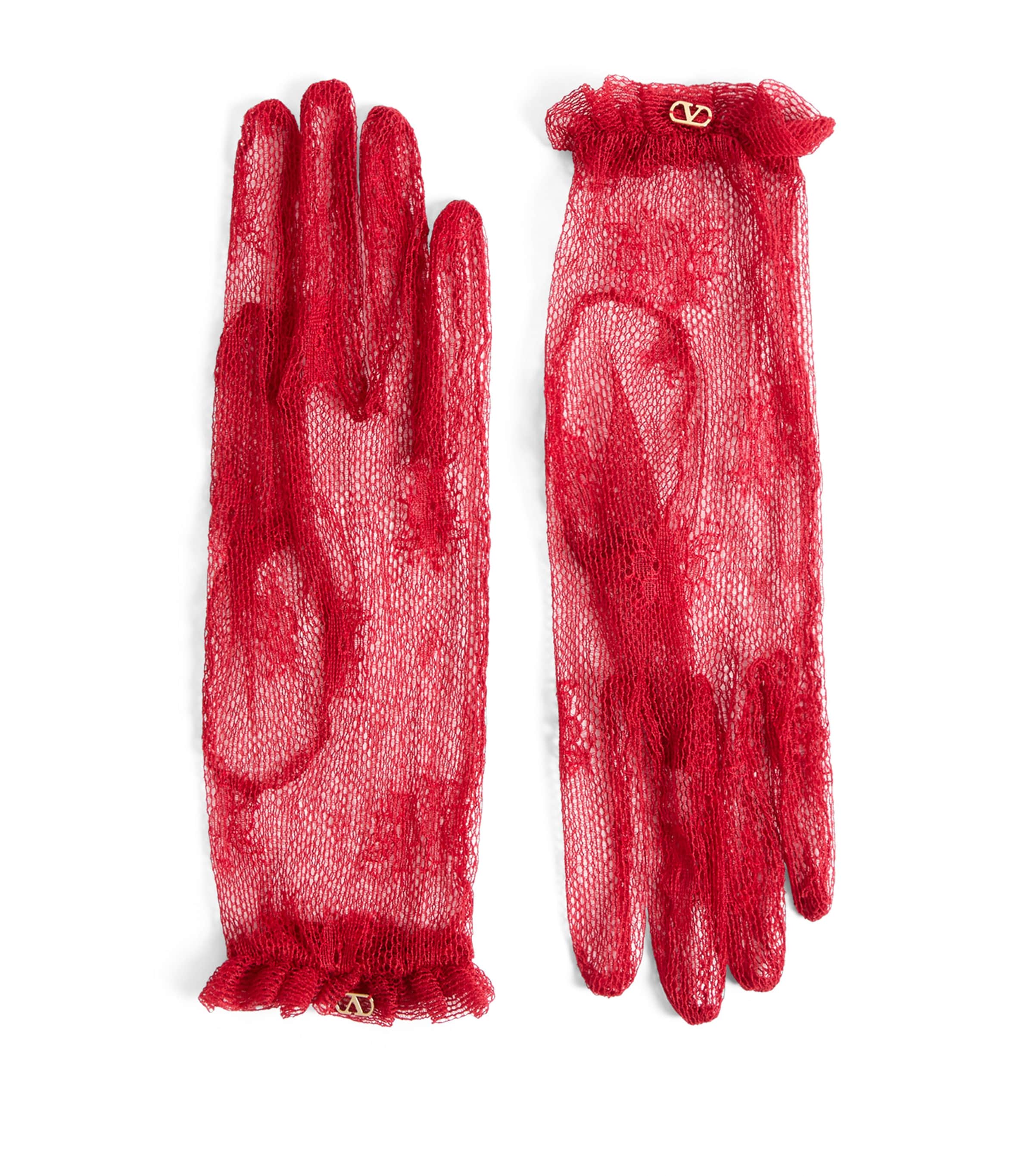 Valentino Vlogo Signature Gloves