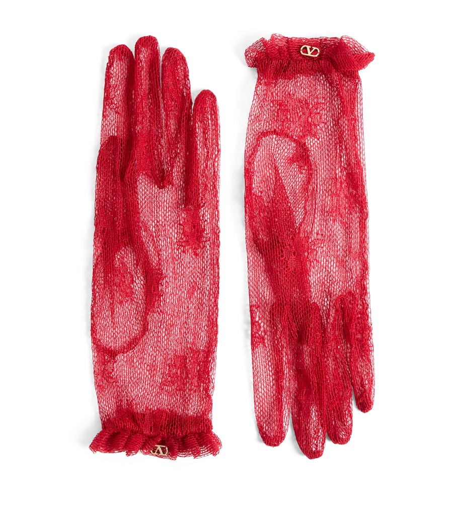 Lace VLogo Signature Gloves BLT Image 1