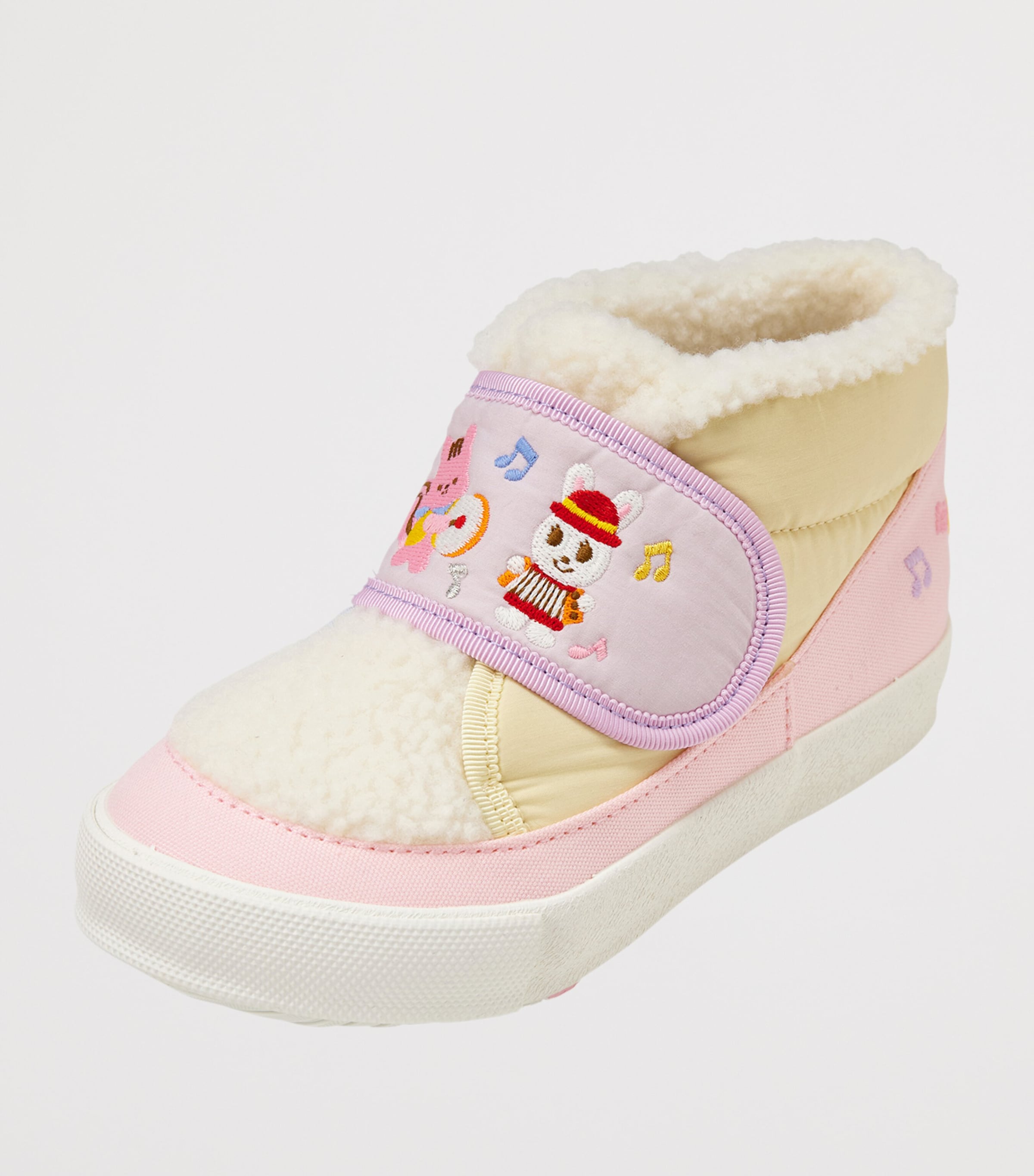 Miki House Embroidered Velcro Sneakers Image 6