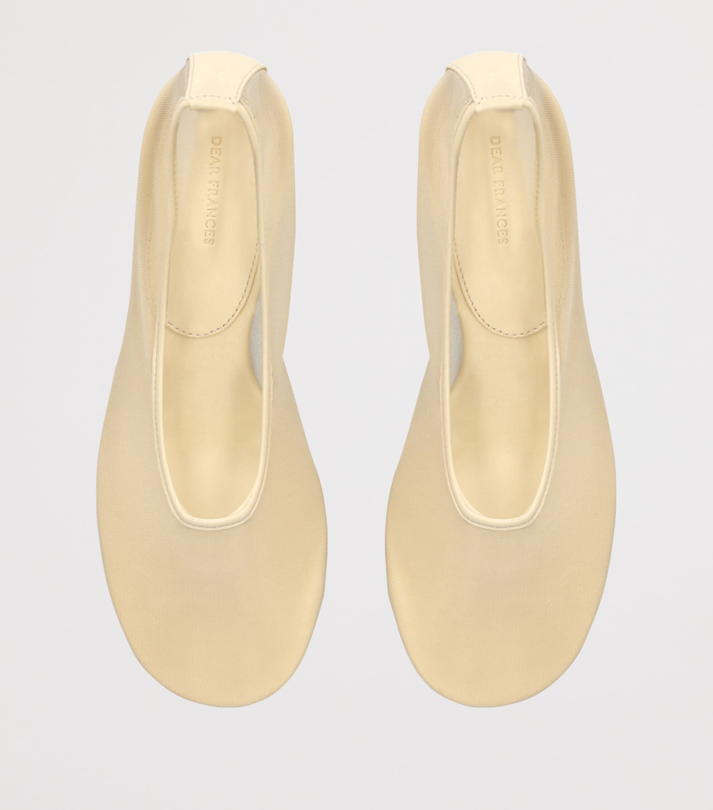 Mesh Balla Pumps 55 CREAM Image 4